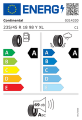 ULTRACONTACT NXT | 235/45/R18 Y (98)