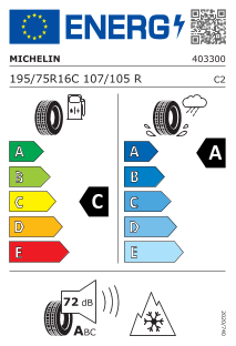 CROSSCLIMATE CAMPING | 195/75/R16 R (107/105)