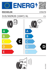 PILOT SPORT CUP 2 R | 315/30/ZR20 Y (104)