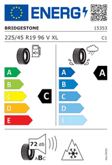 BLIZZAK LM005 | 225/45/R19 V (96)