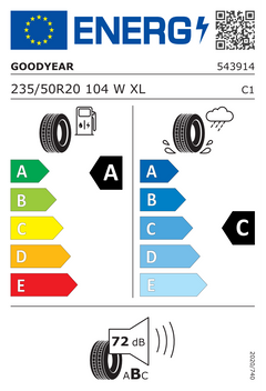 EAGLE F1 ASYMMETRIC SUV AT | 235/50/R20 W (104)