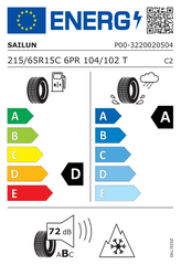 COMMERCIO 4SEASONS | 215/65/R15 T (104/102)