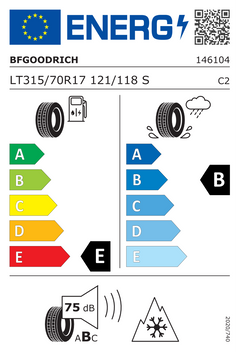 ALL TERRAIN T/A KO 2 | 315/70/R17 S (121/118)