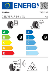 WR SNOWPROOF P | 225/45/R17 V (94)