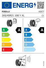 P ZERO E | 265/45/R21 Y (108)