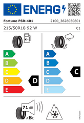 FSR-401 | 215/50/R18 W (92)