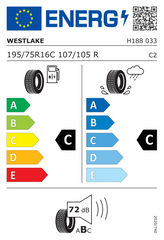 H188 | 195/75/R16 R (107/105)