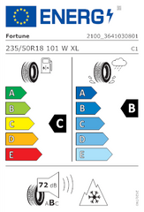 FSR-401 | 235/50/ZR18 W (101)