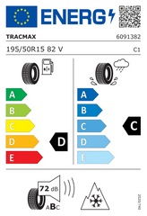 TRACMAX,A/S TRAC SAVER | 195/50/R15 V (82)