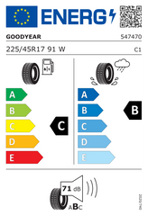 EAGLE F1 ASYMMETRIC 3 | 225/45/R17 W (91)