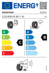 EAGLE F1 ASYMMETRIC 3 | 215/40/R18 Y (89)