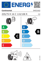 VANCONTACT WINTER | 205/75/R16 R (110/108)