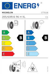 CROSSCLIMATE 3 | 205/60/R16 H (96)
