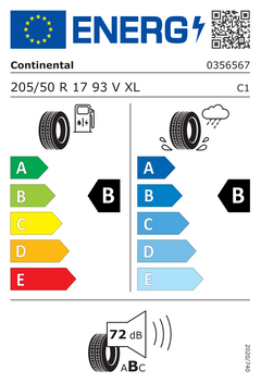ECOCONTACT 5 CONTISEAL | 205/50/R17 V (93)