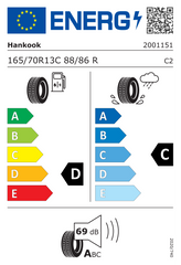 RADIAL RA08 | 165/70/R13 R (88/86)