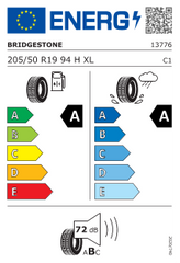TURANZA ECO | 205/50/R19 H (94)