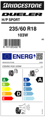 DUELER H/P SPORT | 235/60/R18 W (103)