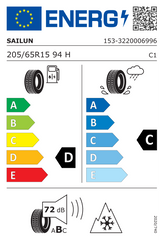 ICE BLAZER ALPINE PLUS | 205/65/R15 H (94)