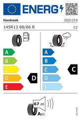 RADIAL RA08 | 145/80/R13 R (88/86)