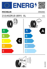 MICHELIN,PILOT SPORT 5 | 215/40/ZR18 Y (99)